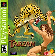PS1: TARZAN (DISNEY) (COMPLETE)